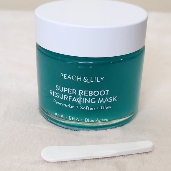 Peach & Lily Bundle FULL SIZE Super Reboot Resurfacing Mask +samples siz… - Picture 8 of 15